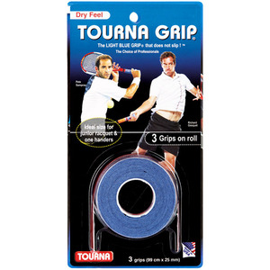 [투나 그립 3 팩] Tourna Grip Blue 3 Pack