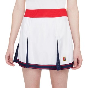 나이키 여성용 NY 팀 코트 슬램 테니스 스커트 Size XS only - White