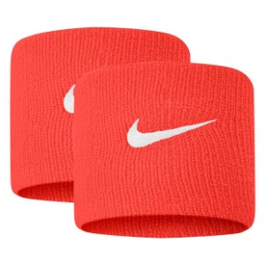 [나이키 프리미어 싱글와이드 테니스 손목밴드] Nike Premier Singlewide Tennis Wristband - Habanero Red/White