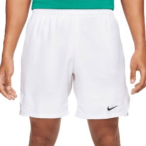 [나이키 남성용 드라이-핏 빅토리 7인치 테니스 반바지] NIKE Men`s Dri-Fit Victory 7 Inch Tennis Shorts - White